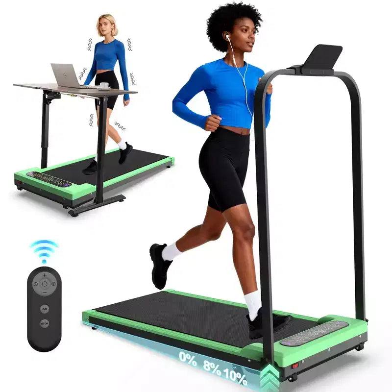 GDFStudio Vella Tapis Roulant Pieghevole 2.0HP con Inclinazione e Pedana Vibrante