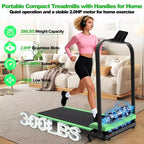 GDFStudio Vella Tapis Roulant Pieghevole 2.0HP con Inclinazione e Pedana Vibrante