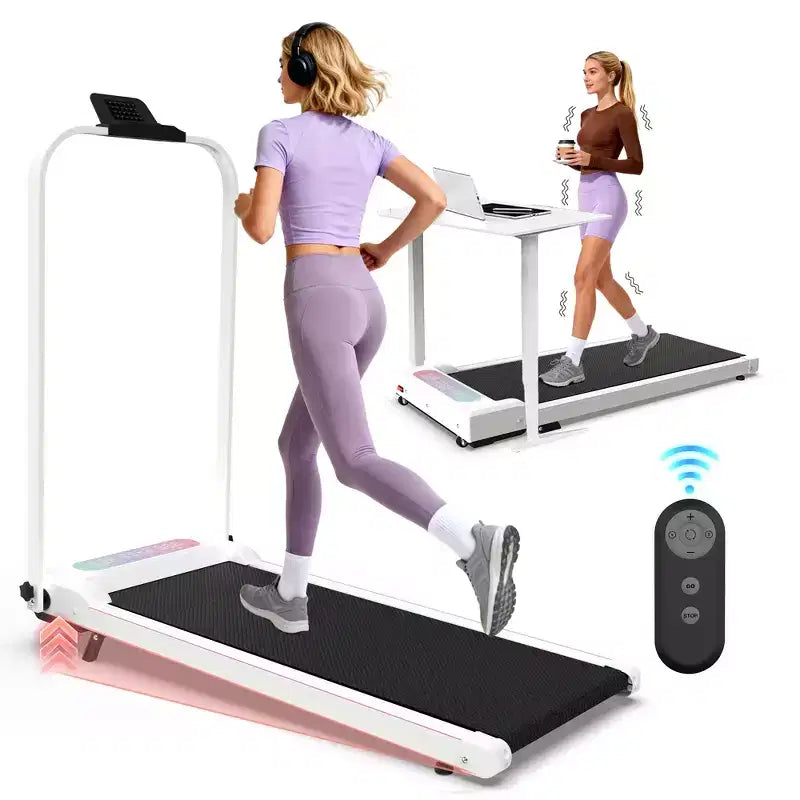 GDFStudio Vella Tapis Roulant Pieghevole 2.0HP con Inclinazione e Pedana Vibrante