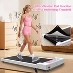 GDFStudio Vella Tapis Roulant Pieghevole 2.0HP con Inclinazione e Pedana Vibrante