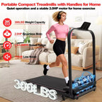 GDFStudio Vella Tapis Roulant Pieghevole 2.0HP con Inclinazione e Pedana Vibrante