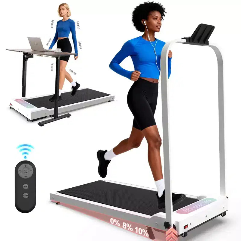 GDFStudio Vella Tapis Roulant Pieghevole 2.0HP con Inclinazione e Pedana Vibrante