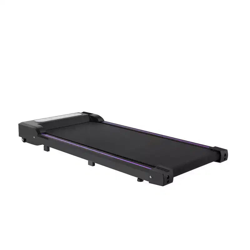 Whisen Tapis Roulant Pieghevole 2 in 1, Tapis Roulant Sotto Scrivania, Tapis Roulant da Camminata per Casa, Macchina da Corsa e Jogging con Maniglia
