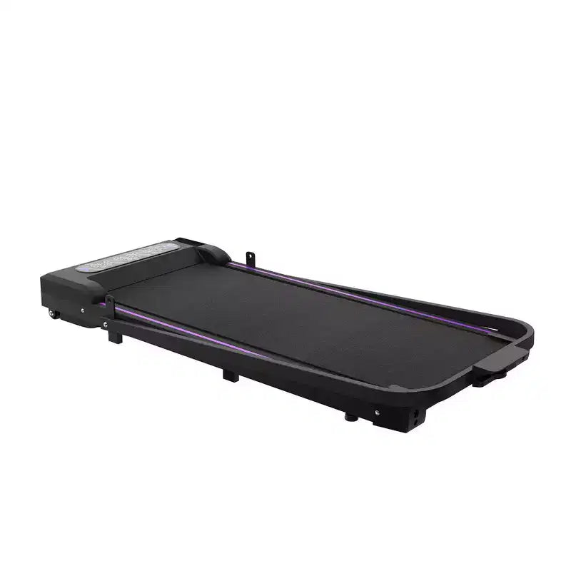 Whisen Tapis Roulant Pieghevole 2 in 1, Tapis Roulant Sotto Scrivania, Tapis Roulant da Camminata per Casa, Macchina da Corsa e Jogging con Maniglia