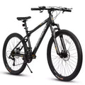 NAYSAYE Bicicletta da Montagna da 26 Pollici, 21 velocità, Bici per Adulti con Telaio in Acciaio ad Alto Tenore di Carbonio e Doppi Freni a Disco Meccanici, 67*26.5*38