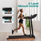 Tapis roulant digitale intelligente pieghevole SereneLife - 12 programmi preimpostati (SLFTRD40BT)