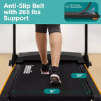 Tapis roulant digitale intelligente pieghevole SereneLife - 12 programmi preimpostati (SLFTRD40BT)