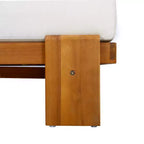 Christopher Knight Home Kavya Sedie da club da patio moderne imbottite in acacia (set da 2)