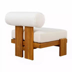Christopher Knight Home Kavya Sedie da club da patio moderne imbottite in acacia (set da 2)