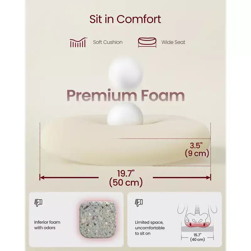 VASAGLE Sedia da Ufficio Ergonomica con Schienale in Rete, Supporto Lombare e Poggiatesta Regolabili, Funzione di Inclinazione a 90-105°, Sedile Ampio, Braccioli Ribaltabili
