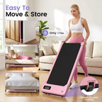 Tapis Roulant KRISRATE 6-in-1 3.5HP con Pedana Vibrante e Inclinazione 12%/15%, Pieghevole Sotto Scrivania per Casa, Ufficio