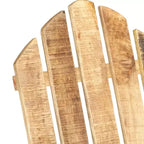 vidaXL Garden Rocking Chair Woodgrain Solid Mango Wood Standard