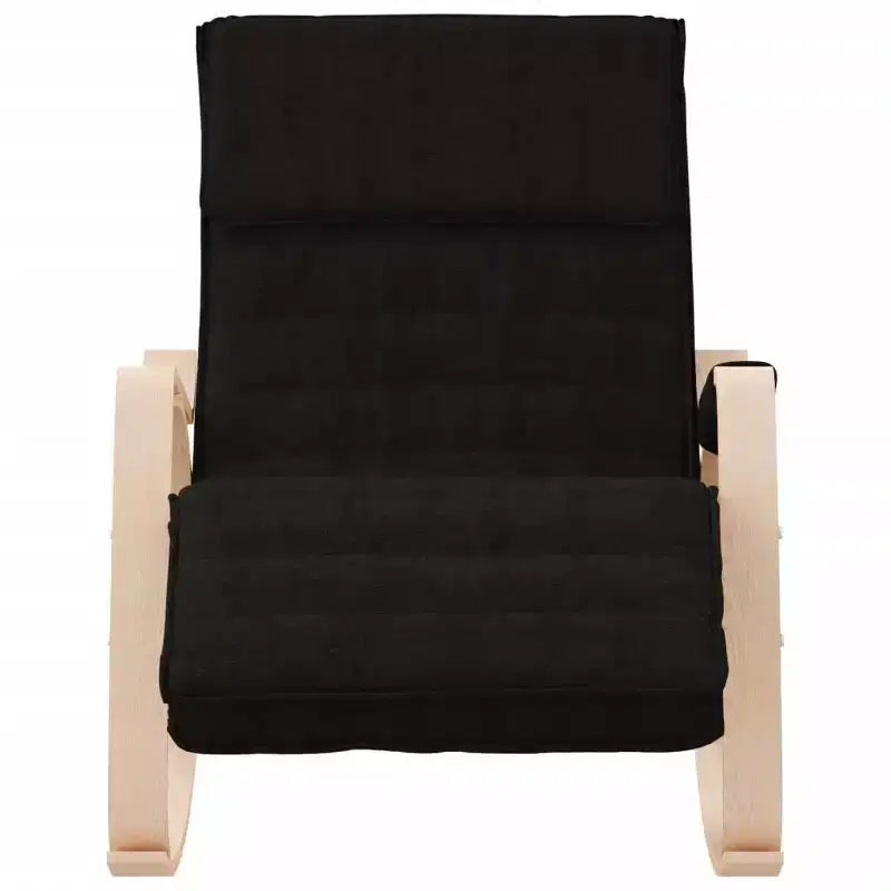 vidaXL Rocking Chair Black