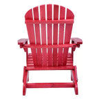 Grand Collection Folding Large Size Adirondack Chair Pine Wood