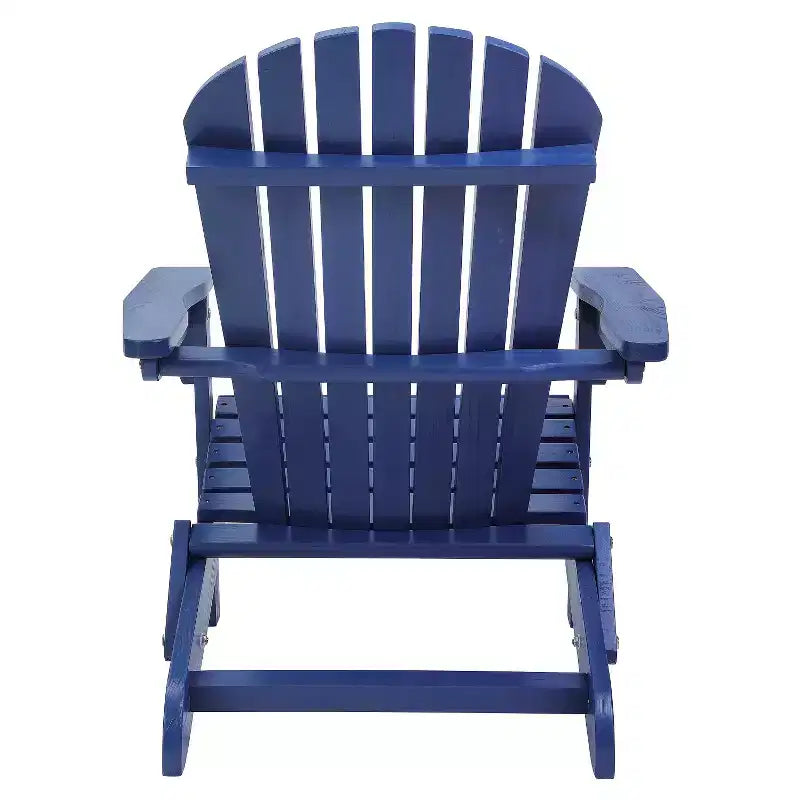 Grand Collection Folding Large Size Adirondack Chair Pine Wood