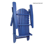 Grand Collection Folding Large Size Adirondack Chair Pine Wood