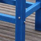 Sedia da Esterno/Bar in HDPE, Resistente alle Intemperie, Impermeabile, Anti-Corrosione, Bassa Manutenzione per Prati o Bordi Piscina