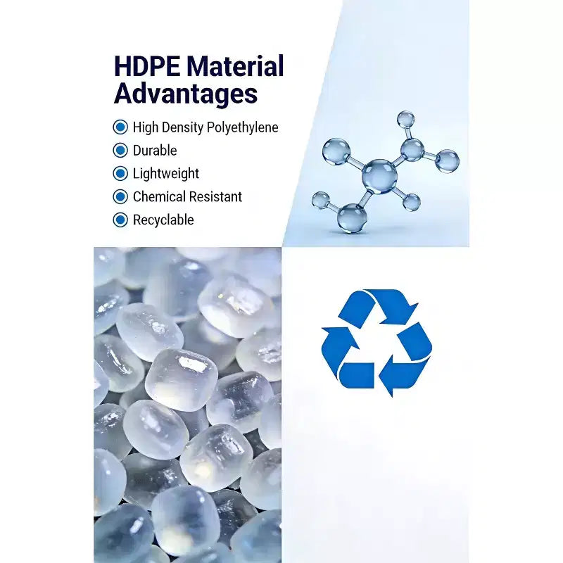 Sedia da Esterno/Bar in HDPE, Resistente alle Intemperie, Impermeabile, Anti-Corrosione, Bassa Manutenzione per Prati o Bordi Piscina