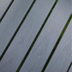 HDPE Outdoor Terrace Dining Chair Set, Weather-Resistant, Low Maintenance, Weight Capacity 220 lbs for Gardens or Decks