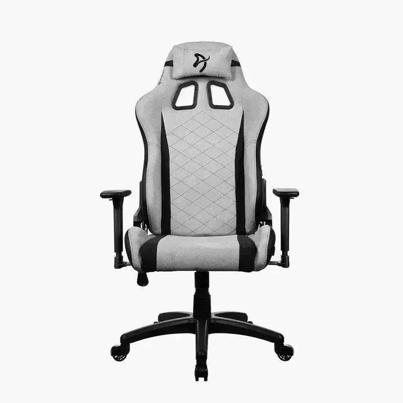 Arozzi Avanti Soft Fabric Office and Gaming Chair with Soft Neck and Lumbar Support Pillows