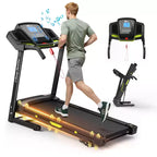 Tapis Roulant Pieghevole GDFStudio Velocity con Display a LED e Inclinazione Manuale