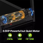 Tapis Roulant Pieghevole GDFStudio Velocity con Display a LED e Inclinazione Manuale