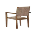Christopher Knight Home Tude Sedie da Club da Patio in Legno di Acacia Stile Rustico con Design a Corda Intrecciata (Set di 2)