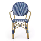 Christopher Knight Home Paul Patio French Country Rattan Bistro Chairs (Set of 2)