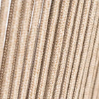 ModernLuxe Acacia Wood Outdoor Rope Dining Chairs, Patio Accent Chair Club Chair with Hand-Woven Rope - Set of 2, Brown