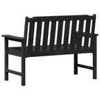vidaXL Garden Bench 47.24 x 23.23 x 34.65 in HDPE