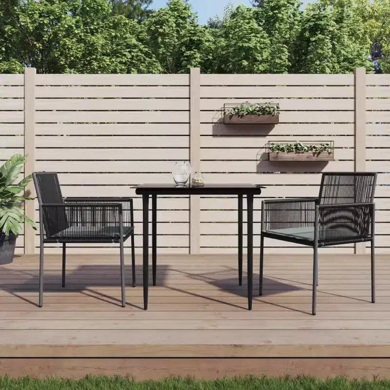 vidaXL Garden Chair Set of 6 PE rattan Standard Durable