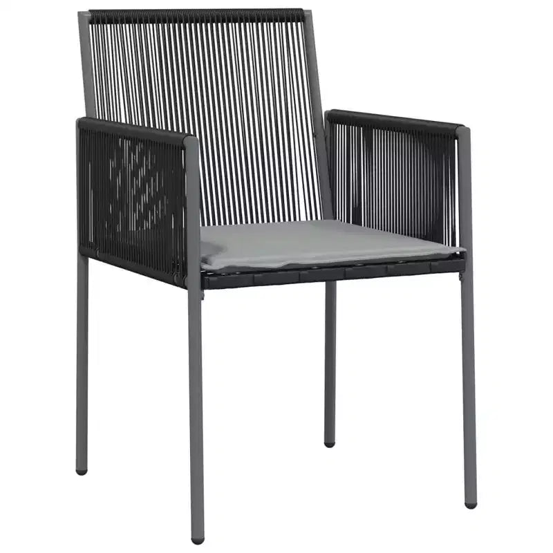 vidaXL Garden Chair Set of 6 PE rattan Standard Durable