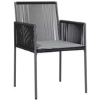 vidaXL Garden Chair Set of 6 PE rattan Standard Durable