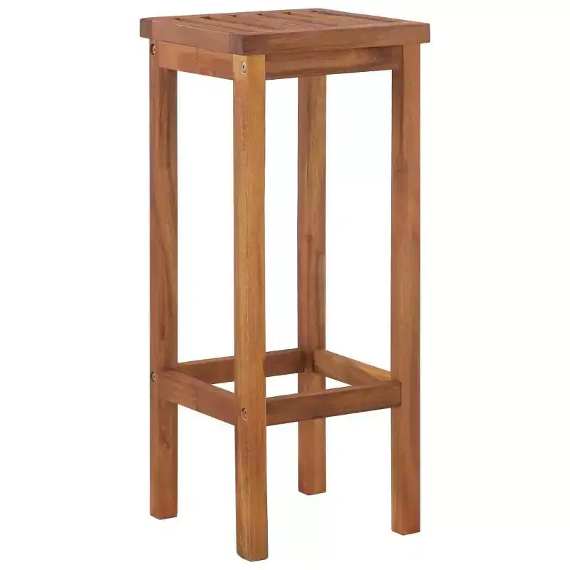 vidaXL Sgabelli da bar 8 pz colore legno naturale massello di acacia Standard