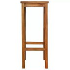 vidaXL Sgabelli da bar 8 pz colore legno naturale massello di acacia Standard
