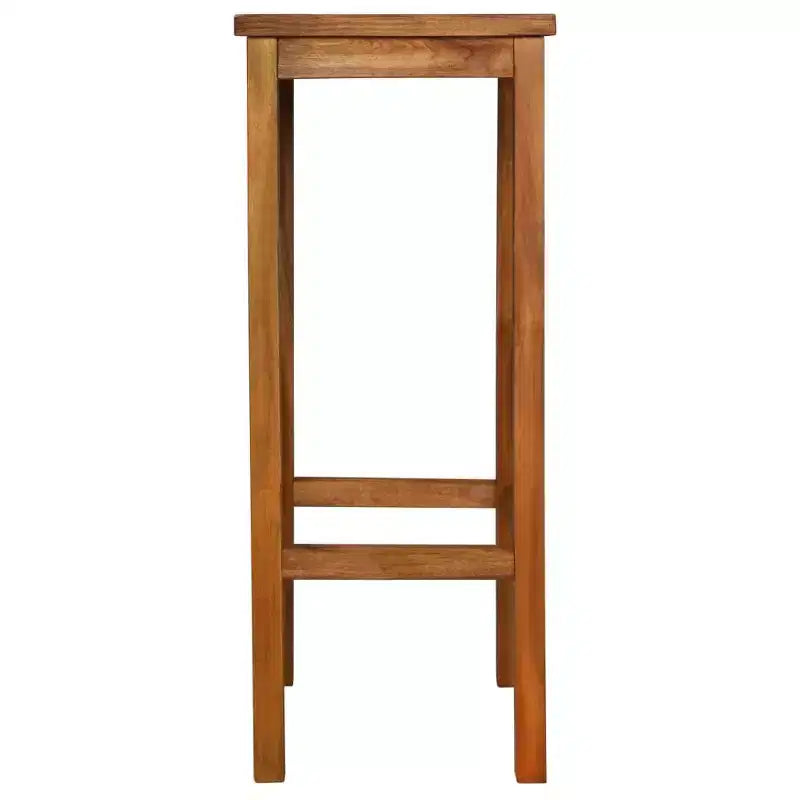 vidaXL Sgabelli da bar 8 pz colore legno naturale massello di acacia Standard