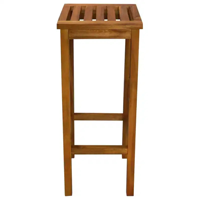 vidaXL Sgabelli da bar 8 pz colore legno naturale massello di acacia Standard
