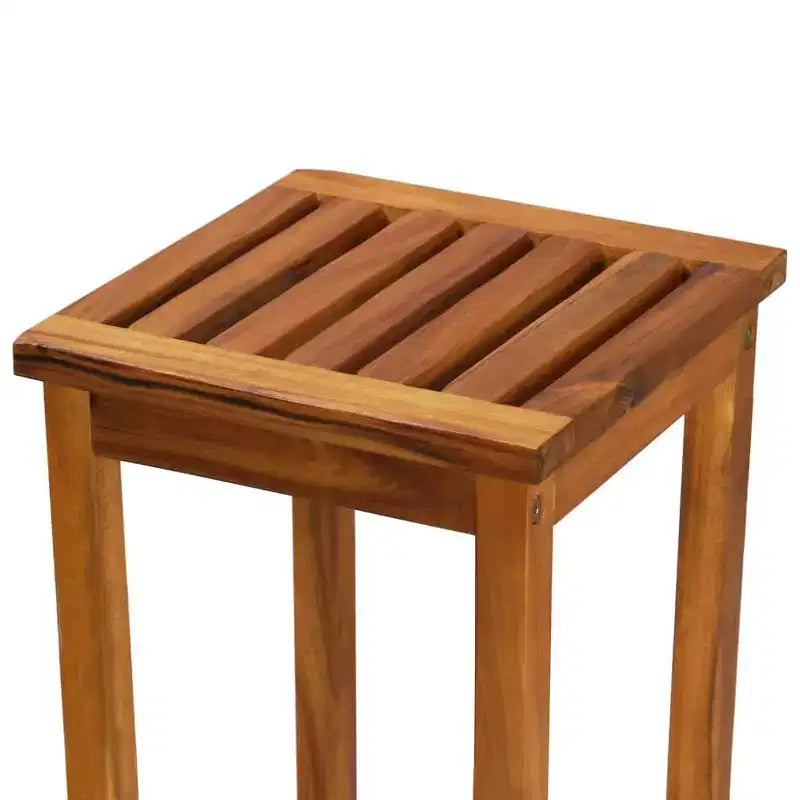 vidaXL Sgabelli da bar 8 pz colore legno naturale massello di acacia Standard