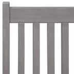 vidaXL Garden Chair Set of 6 Solid Acacia Wood Standard Foldable