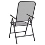 vidaXL Folding Garden Chair Set of 2