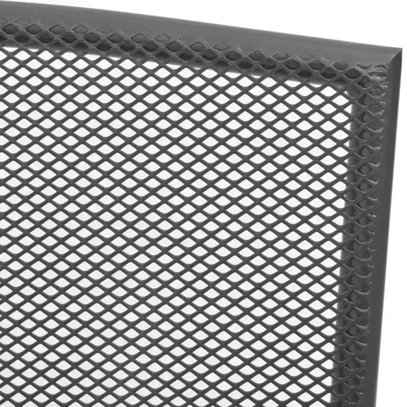 vidaXL Set 2 Sedie da Esterno in Acciaio Verniciato a Polvere e con Rivestimento E-coat