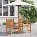 vidaXL Sedia Marrone 152 x 63 x 89 cm in Legno Massello di Teak