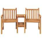 vidaXL Sedia Marrone 152 x 63 x 89 cm in Legno Massello di Teak