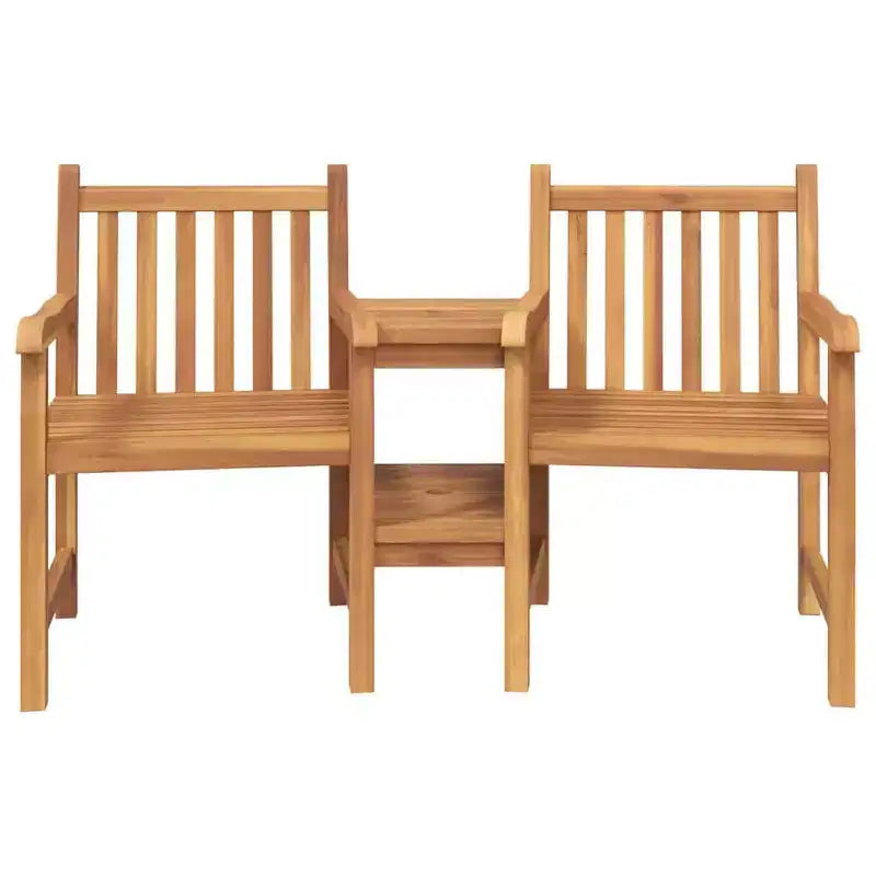 vidaXL Sedia Marrone 152 x 63 x 89 cm in Legno Massello di Teak