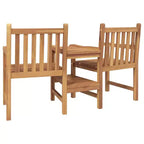 vidaXL Sedia Marrone 152 x 63 x 89 cm in Legno Massello di Teak