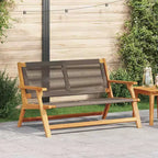 vidaXL Garden Furniture Grey 48.03 x 30.71 x 28.74 in