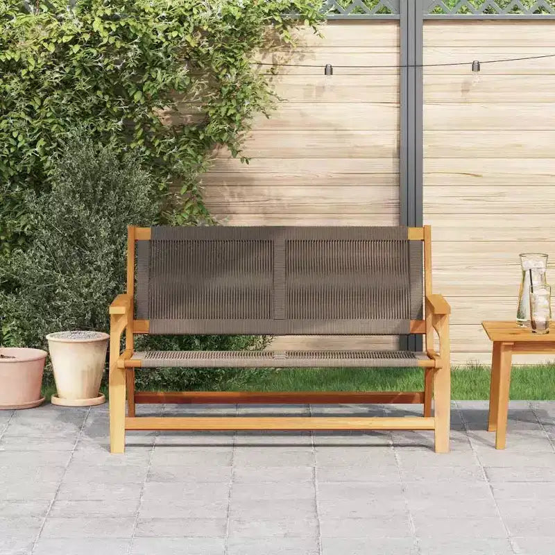 vidaXL Garden Furniture Grey 48.03 x 30.71 x 28.74 in