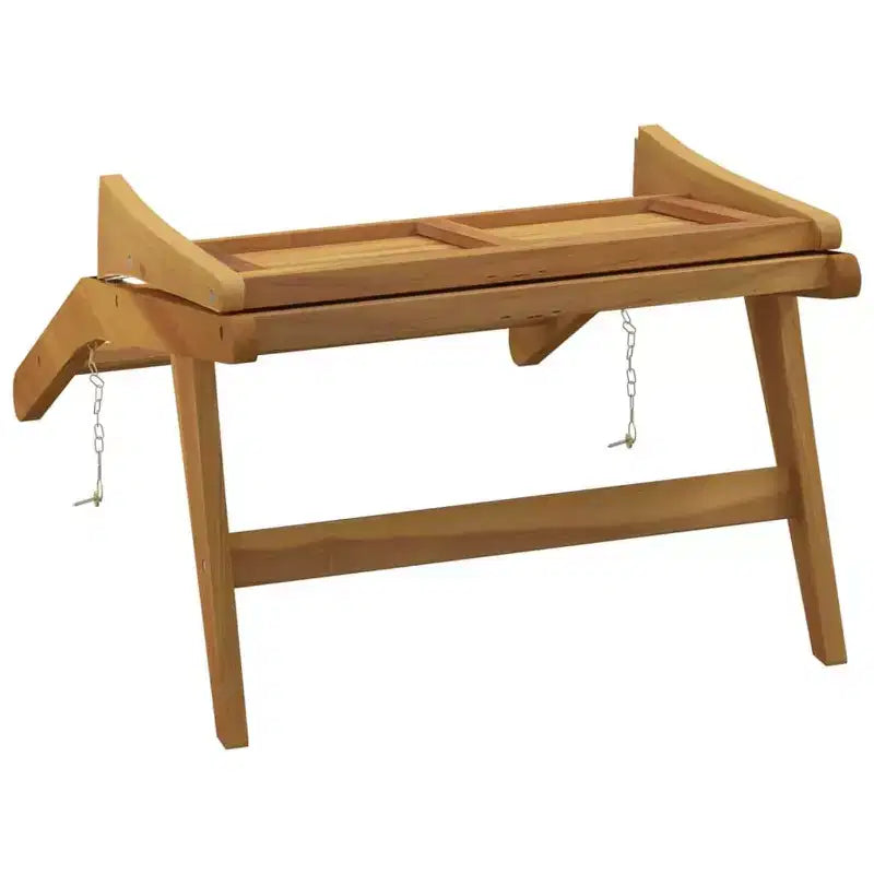vidaXL Sedia da giardino Teak Teak massello Standard Pieghevole