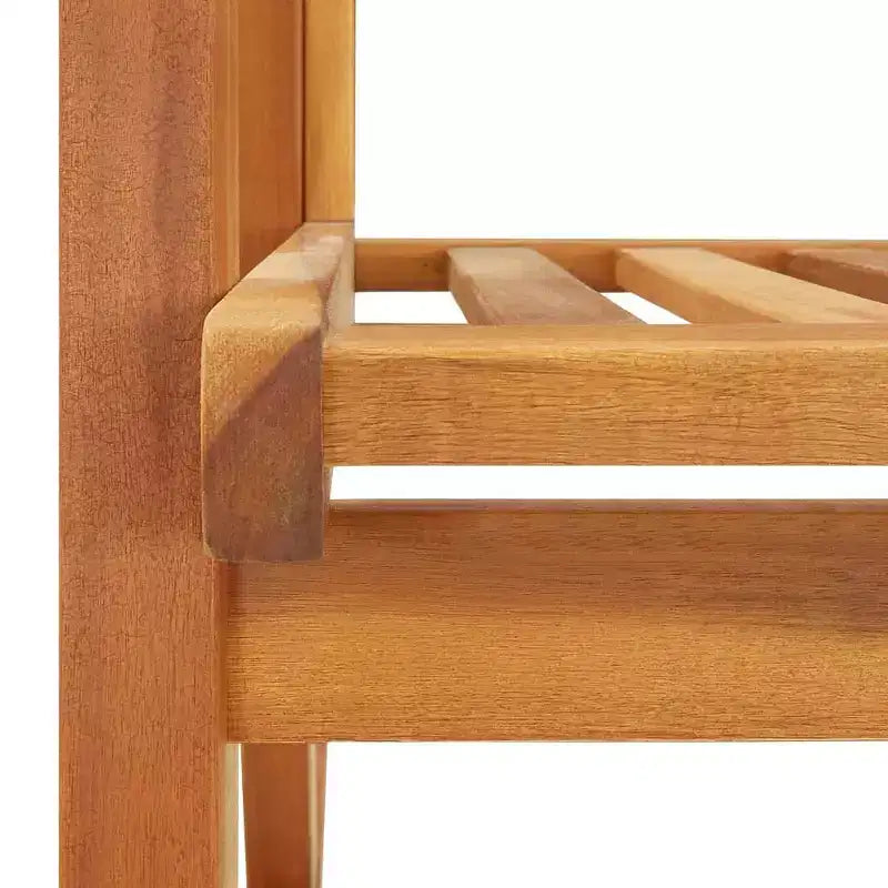vidaXL Rocking Chair Brown Solid Acacia Wood Large Durable