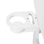 WestinTrends St. Augustine Outdoor Patio 49 HDPE Adirondack Garden Bench